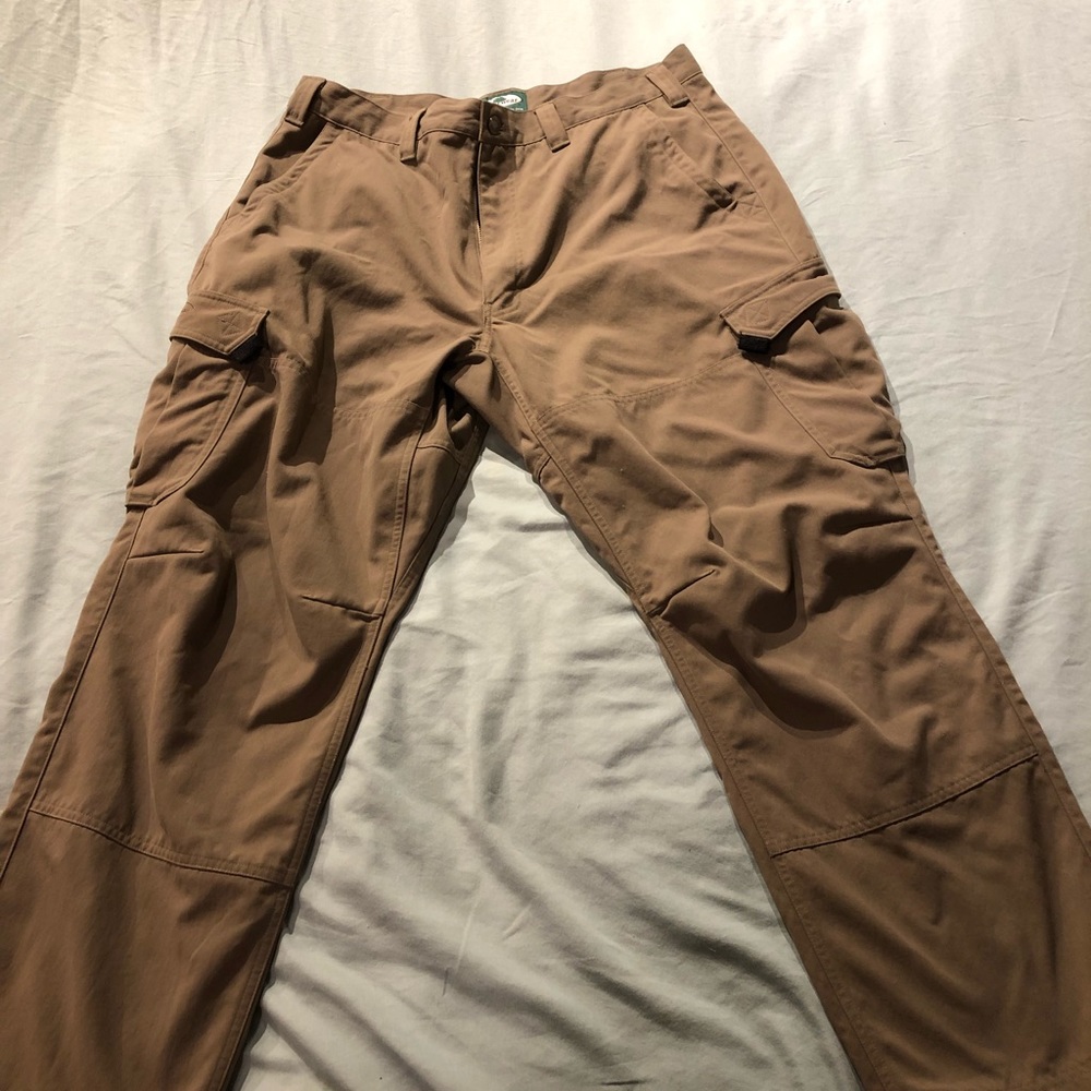 Arborwear cargo pants 38x30 clay in color